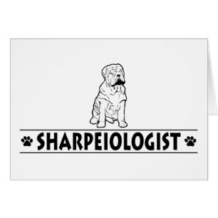 Shar-Pei chino humorístico