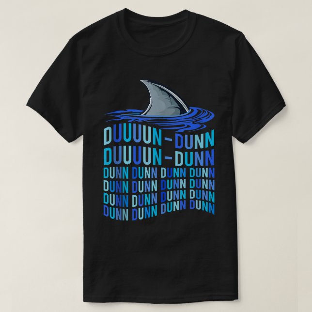 Shark Fin Sharks Sound Fish Spoof Noise Tank Top (Diseño del anverso)