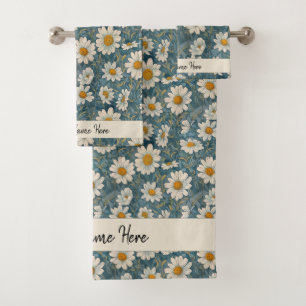 Shasta Daisy Dorm Bath Toalla Set