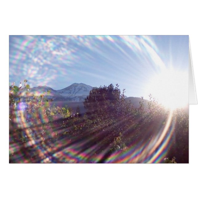 Shasta Sunrise (Anverso (Horizontal))