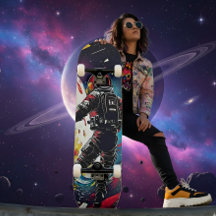 Shattered Reality - Patineta de Astronauta Cósmico