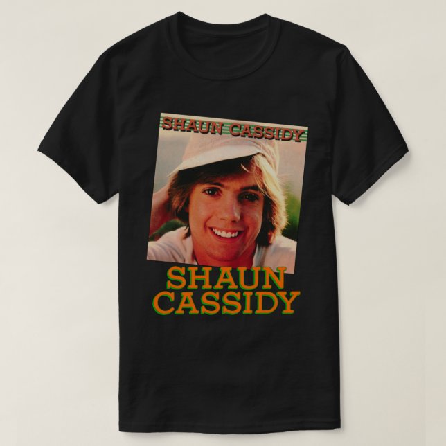 Shaun Cassidy&x27;s Primer álbum camiseta clásica (Diseño del anverso)