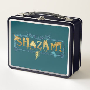 ¡SHAZAM! Furia de los dioses Logotipo mítico