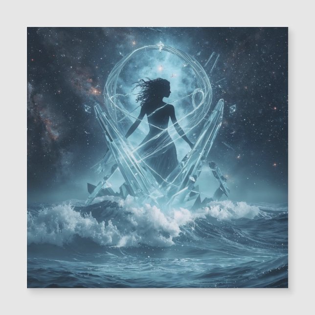 She Who Rises from the Crystal Sea (Anverso)