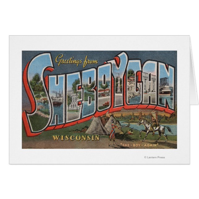 Sheboygan, Wisconsin (indios nº 1) (Anverso (Horizontal))
