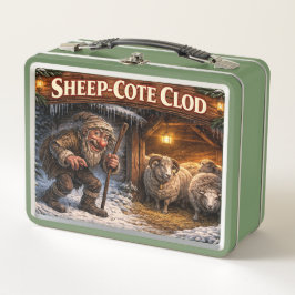 Sheep Cote Clod Icelandic Yule Lad Postcard