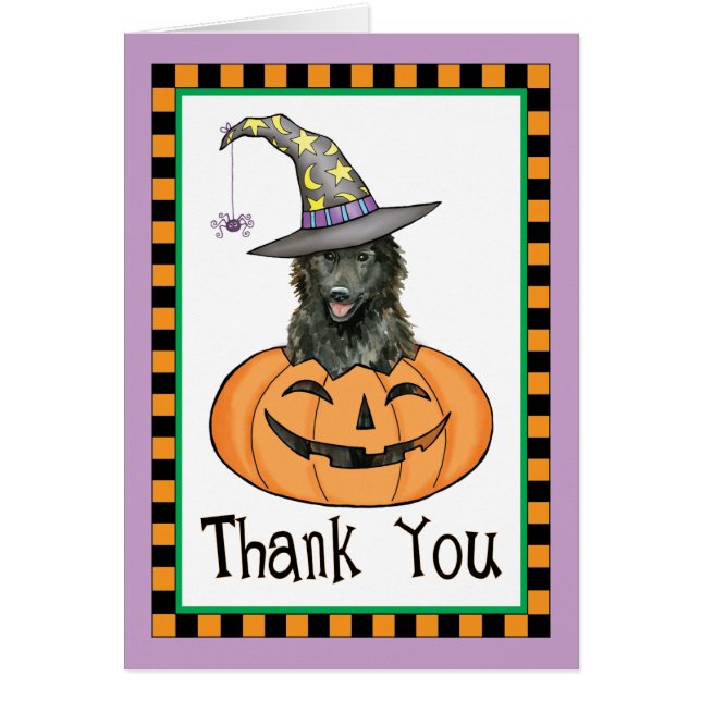 Sheepdog belga de Halloween (Frente)