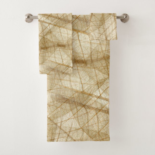 Sheer Lace Leaves (In situ)