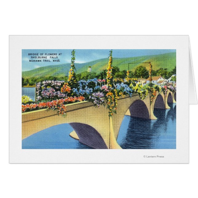 Shelburne Falls Puente de flores (Anverso (Horizontal))