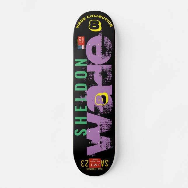 SHELDON WADE Patineta (Anverso)