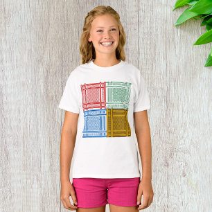 Shemagh árabe escarba camiseta de Chicas