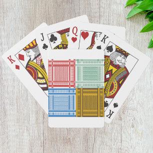 Shemagh árabe escarba cartas de juego
