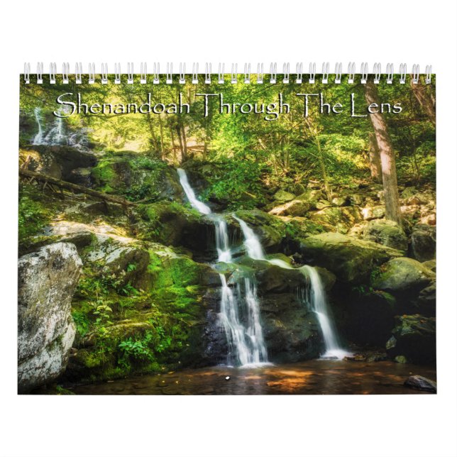 Shenandoah a través del calendario de lentes (Tapa)