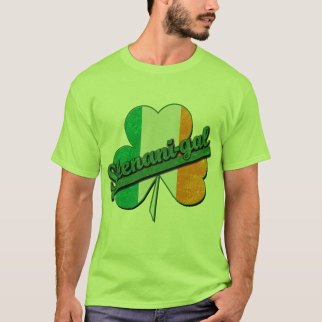 ¡Shenani-Galón!  Shenanigans para la camiseta de (Anverso)