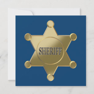 Sheriff golden star