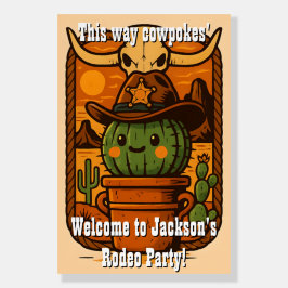Sheriff Spike-cactus character