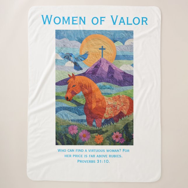Sherpa Colcha Mujeres de Valor, Manta (Anverso)
