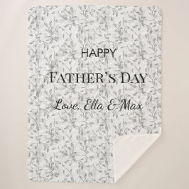 Sherpa La acogedora manta del día del padre