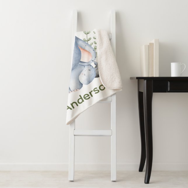 Sherpa Lanza la manta de herpes zóster para bebé (In situ)