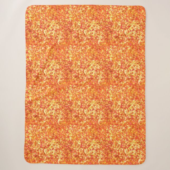 Sherpa Manta de chispa naranja grande (Anverso)