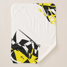 Sherpa Manta de lanzamiento de geometría de arte abstract