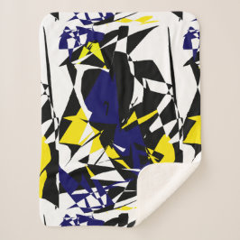 Sherpa Manta de lanzamiento de geometría de arte abstract