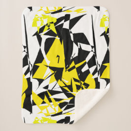 Sherpa Manta de lanzamiento de geometría de arte abstract