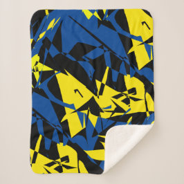 Sherpa Manta de lanzamiento de geometría de arte abstract