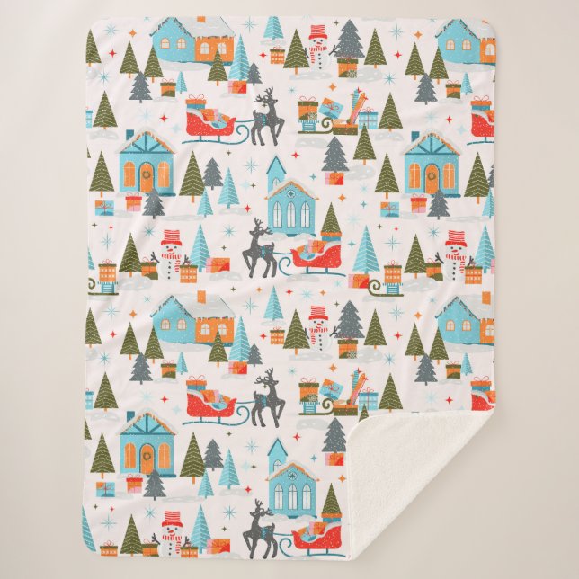 Sherpa manta de navidades (Anverso)