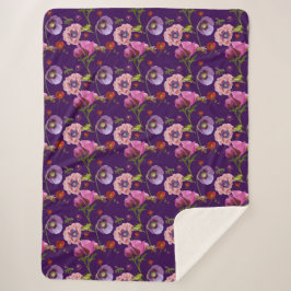 Sherpa Manta floral grande