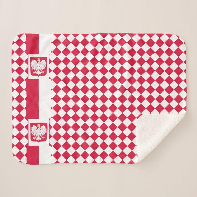 Sherpa Manta polaca, arte, patriótico, bandera polaca (Anverso (horizontal))