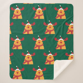 Sherpa Manta Polar "Reno Nariz Roja"