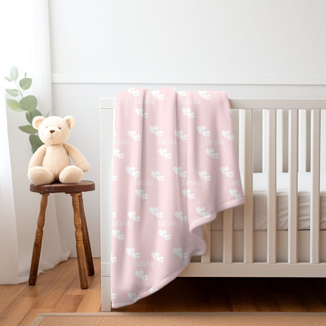 Sherpa Nombre personalizado: manta de bebé regalo de hija (Subido por el creador)