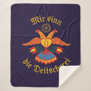 Sherpa Somos la Deitscherei - Manta de la bandera alemana