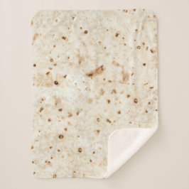 Sherpa Tortilla de tortilla de harina de manta de burrito