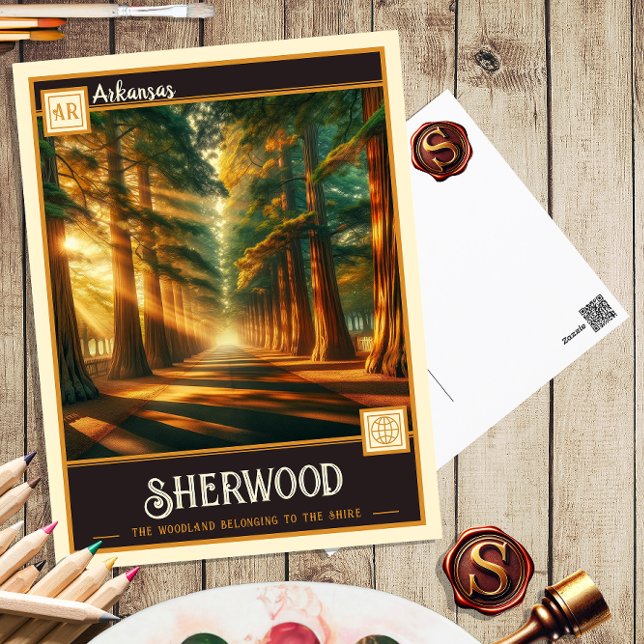 Sherwood, Arkansas | Postal de época (Subido por el creador)