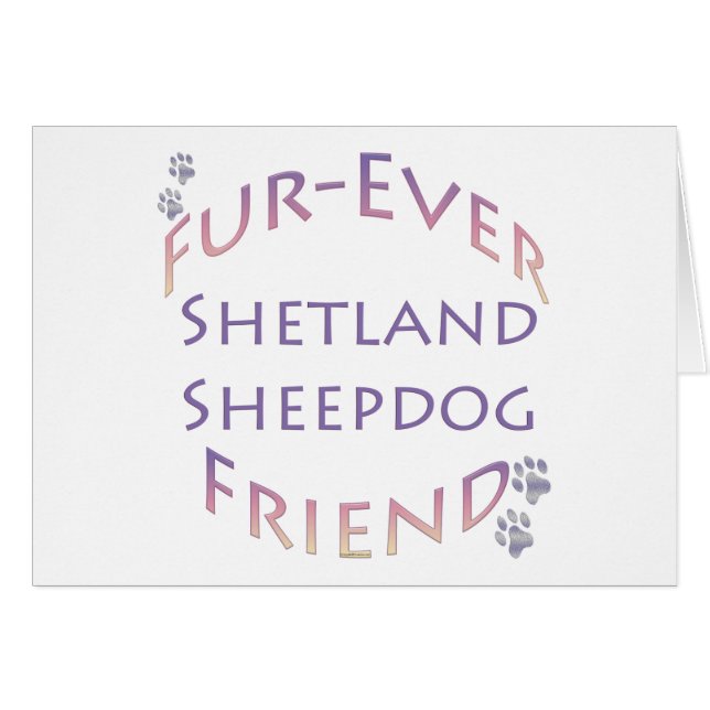Shetland Sheepdog Furever Friend (Anverso (Horizontal))