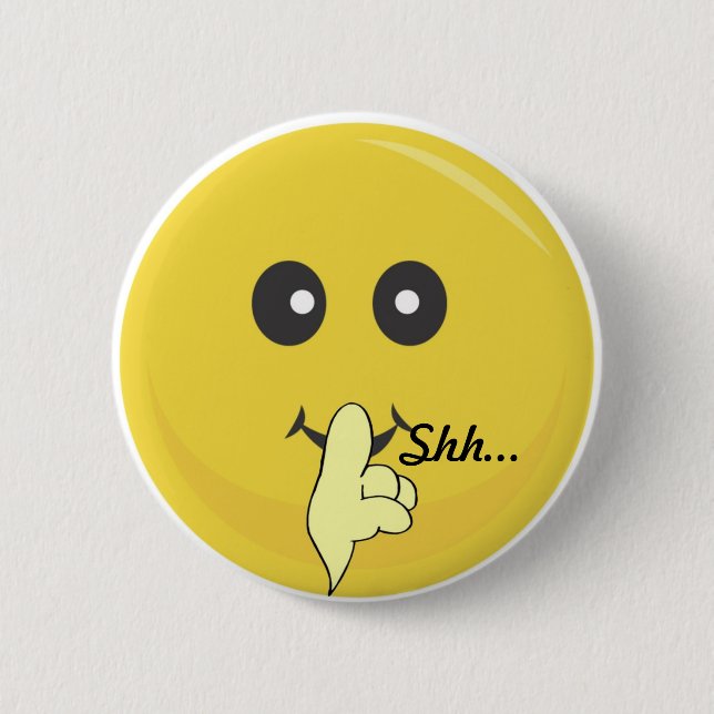 Shhh… Botón (Anverso)