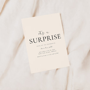 Shhh.. Es una plantilla de invitación para una fie
