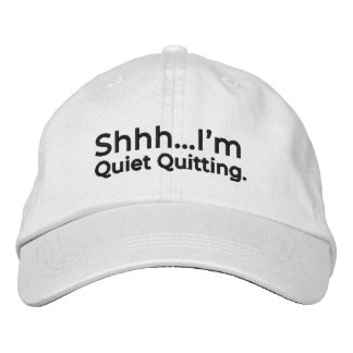 Shhh... estoy callado. Gorra bordada