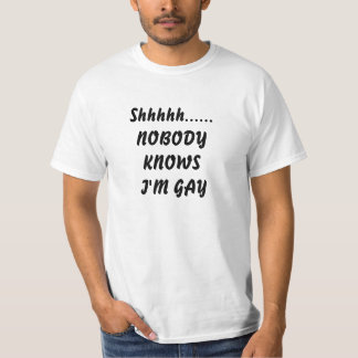 Shhhh nadie sabe que soy camiseta de los hombres