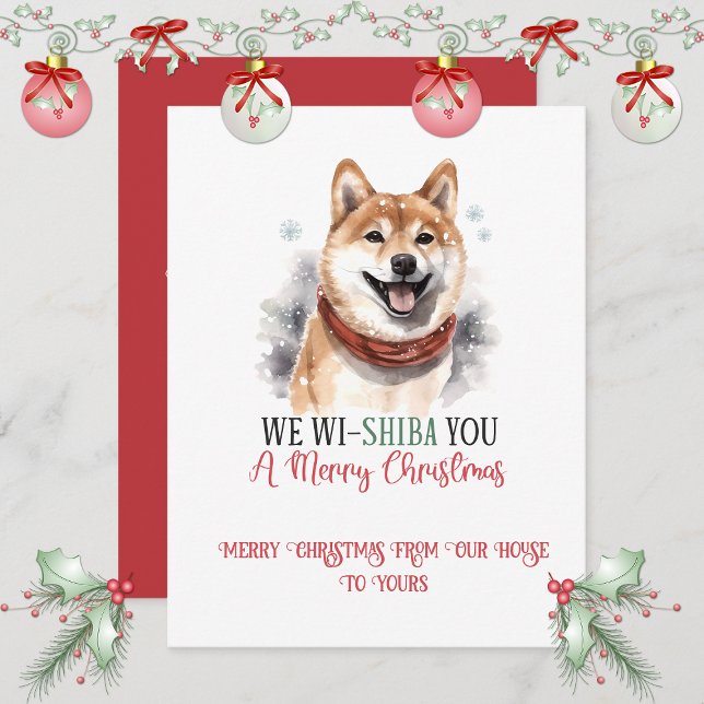 Shiba Inu Caprichoso Navidad | (Subido por el creador)
