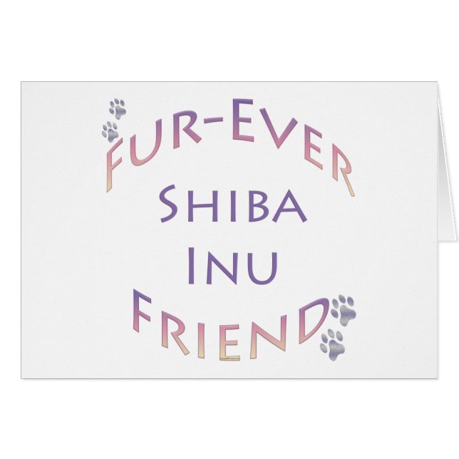 Shiba Inu Furever Friend (Anverso (Horizontal))