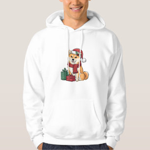 Shiba Inu Navidades de perros vestidos como Santa