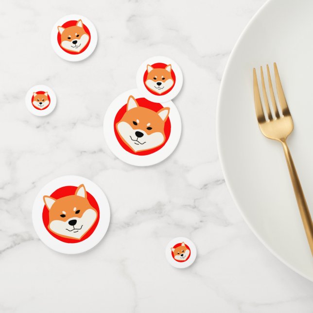 Shiba Inu Original Table Confetti (Grupo)