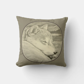 Shiba Inu Pillow Dog Lover Cojines decorativos de