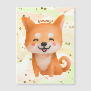 Shiba Inu sonriente