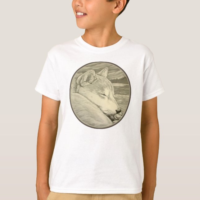 Shiba Inu Sweatshirts Camisetas del amante del per (Anverso)