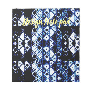 Shibori inspiró el cuaderno de notas del diseño
