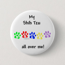 Shih Tzu Camina Por Todo Ti - Botón